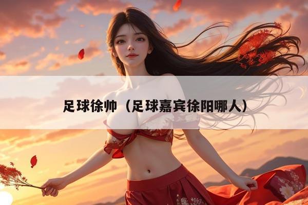 足球徐帅（足球嘉宾徐阳哪人）